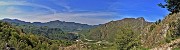 33 Bella vista panoramica verso la conca di Zogno tra Canto Alto a sx e Monte Zucco a dx